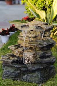 Brunnen aus Polyresin